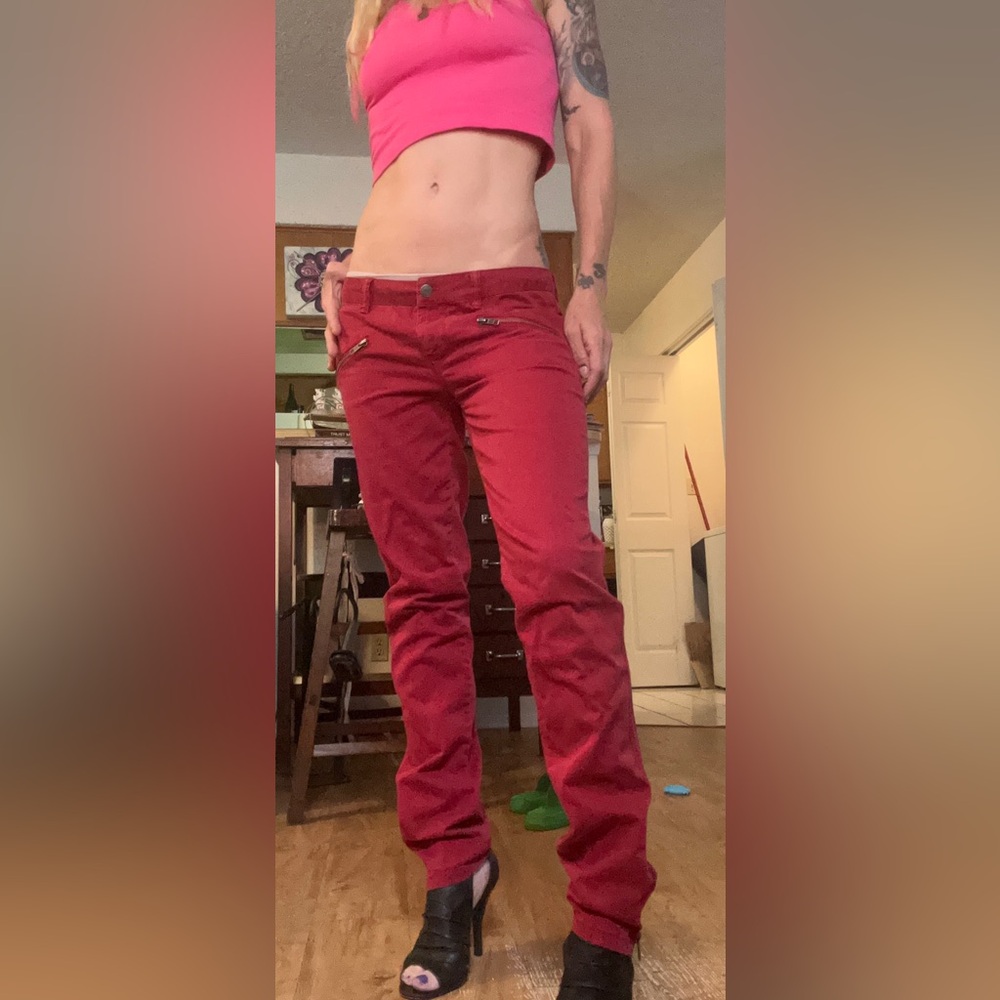 Red London Jeans, size 2